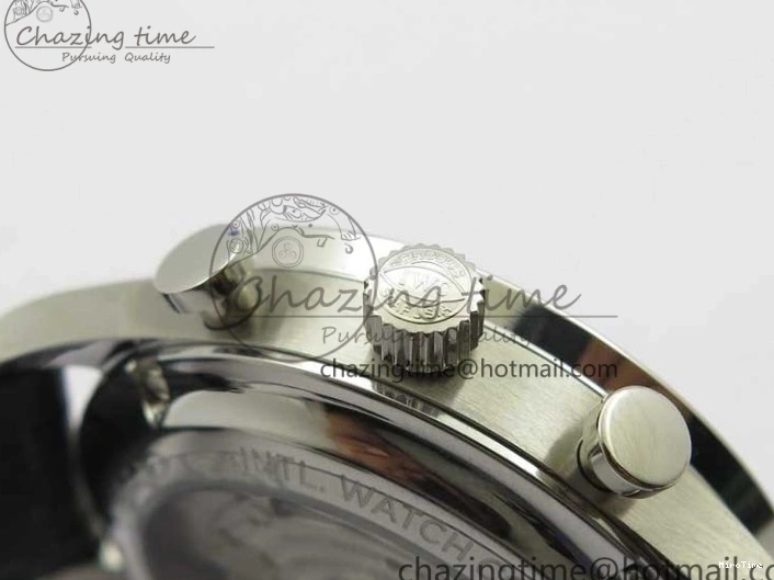 MIROTIME 0724 Timeless Portuguese Chrono IW371606 ZF 1:1 Best Edition Blue Dial on Black Leather Strap A 7099